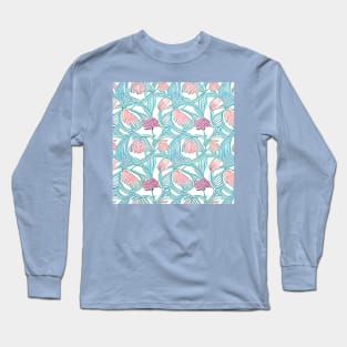 Spring flower garden 2 (MD23SPR004) Long Sleeve T-Shirt